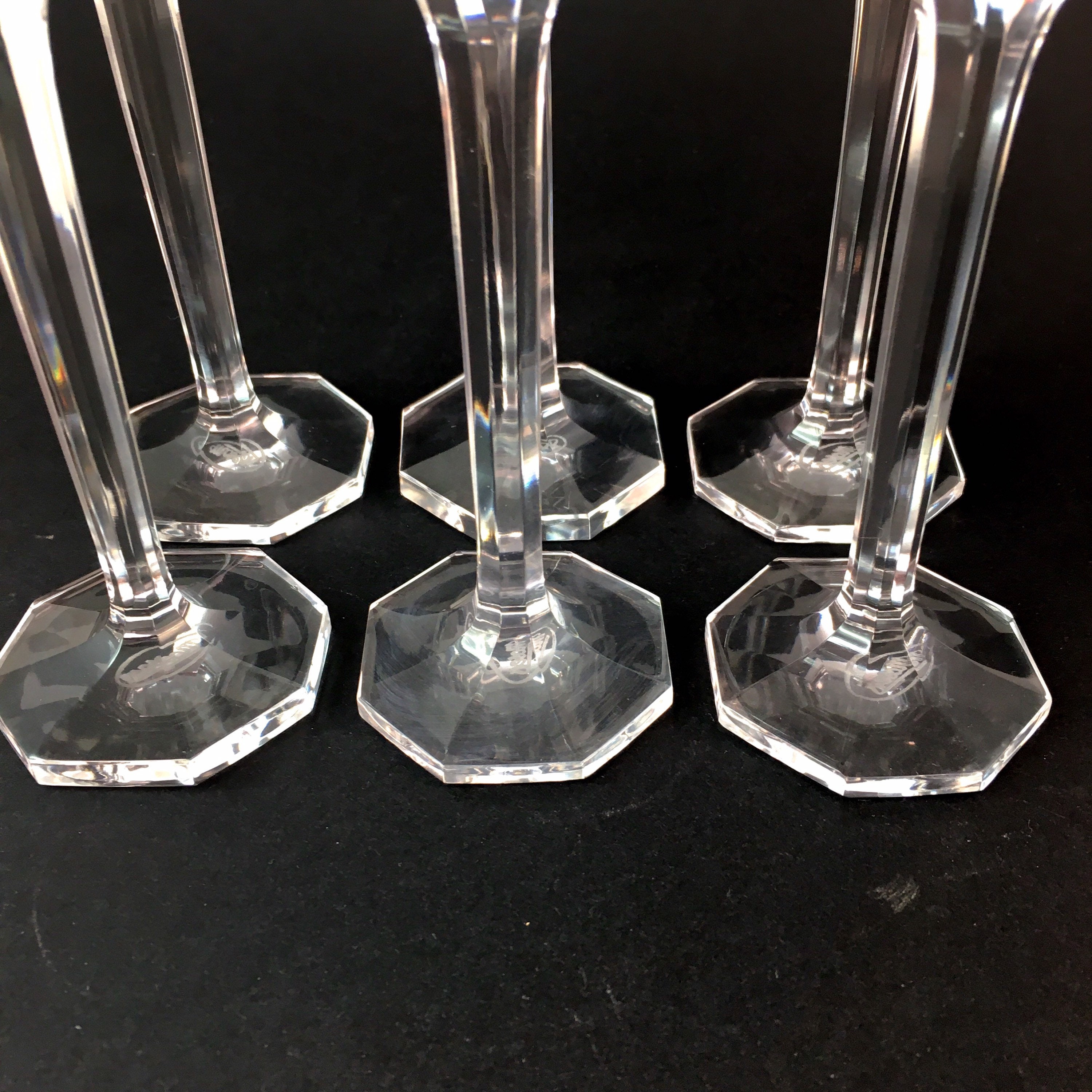 6 Moser Liqueur Glasses Etsy