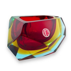 Great Murano ashtray, 60s