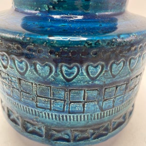 Aldo Londi vase, Rimini Blue, Bitossi ceramics image 10