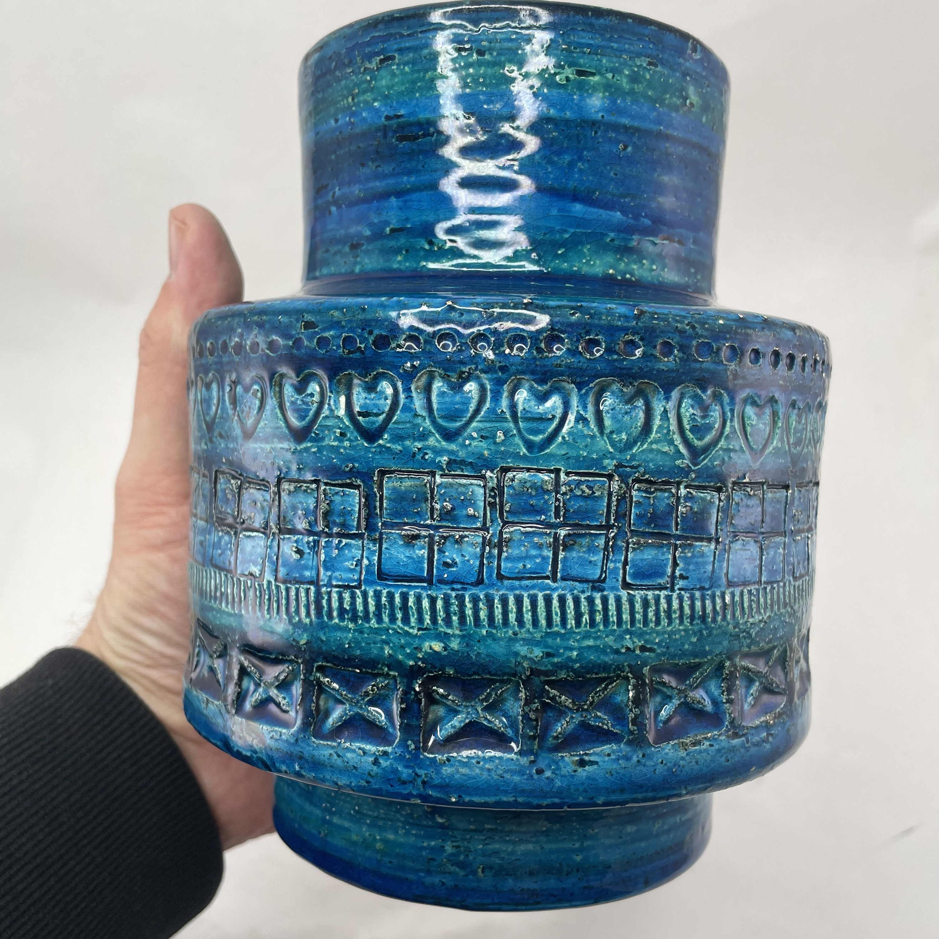 Aldo Londi Vase, Rimini Blue, Bitossi Ceramics - Etsy