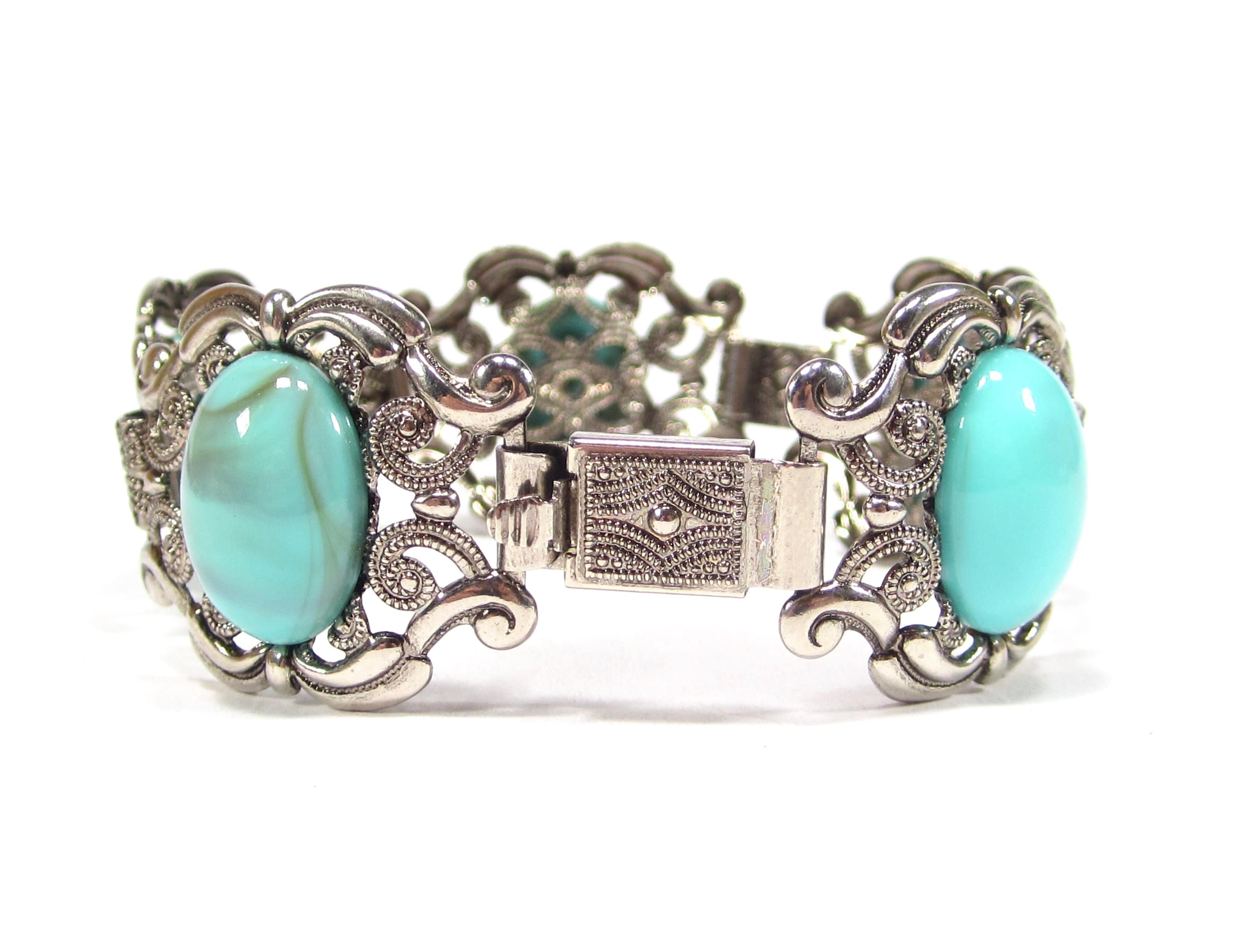 Joyería Turquesa Natural Pulsera De Plata 925 Con Piedra Turquesa Rosa - Hecha A Mano, Ajustable, Ideal Para Regalo Pulsera Turquesa Plata 925