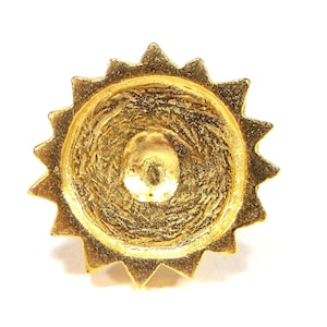 Golden Sun Ring SoHo vintage 1996 made in cologne