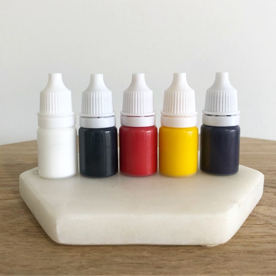 Jesmonite Pigment Set, Acrylic Pigment Set, Primary Colour Jesmonite Pigment Set