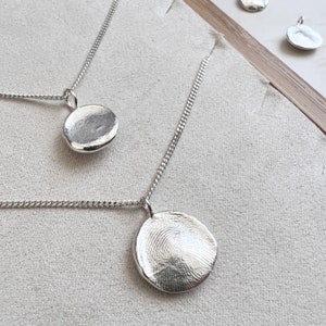 Fingerprint Impression Necklace