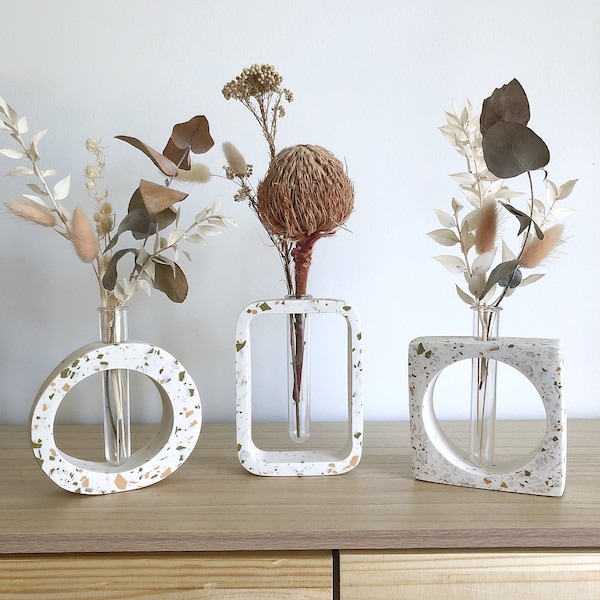 Terrazzo Propagation Vases