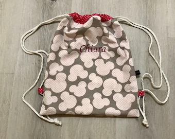 Turnbeutel Rucksack Wunschname