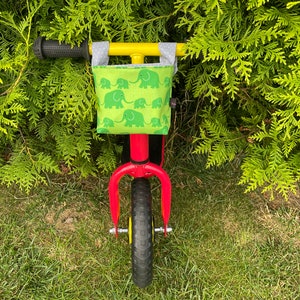 Lenkertasche Lenkradtasche Laufradtasche Fahrradtasche Rollertasche Lenker Tasche Laufrad Fahrrad Elefant