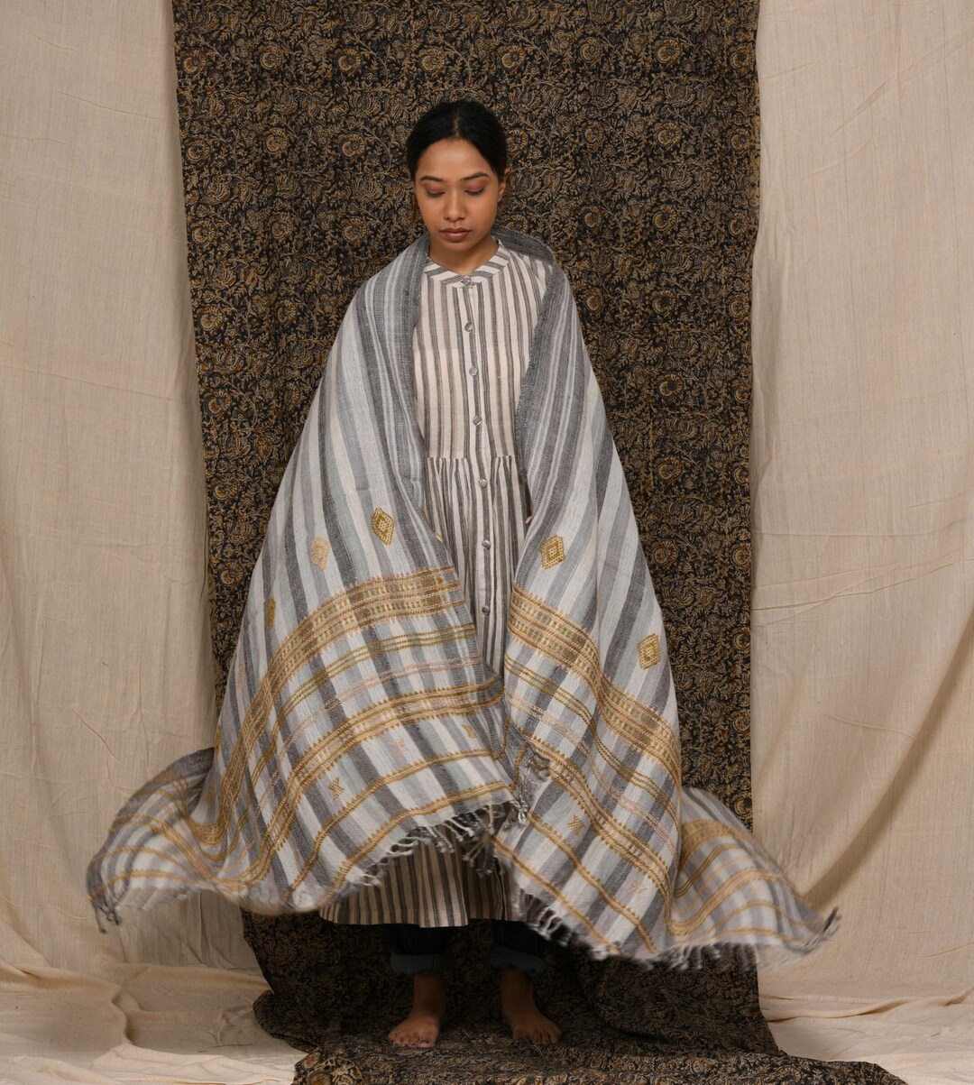 Hand Woven Wool Throw Blanket Etsy