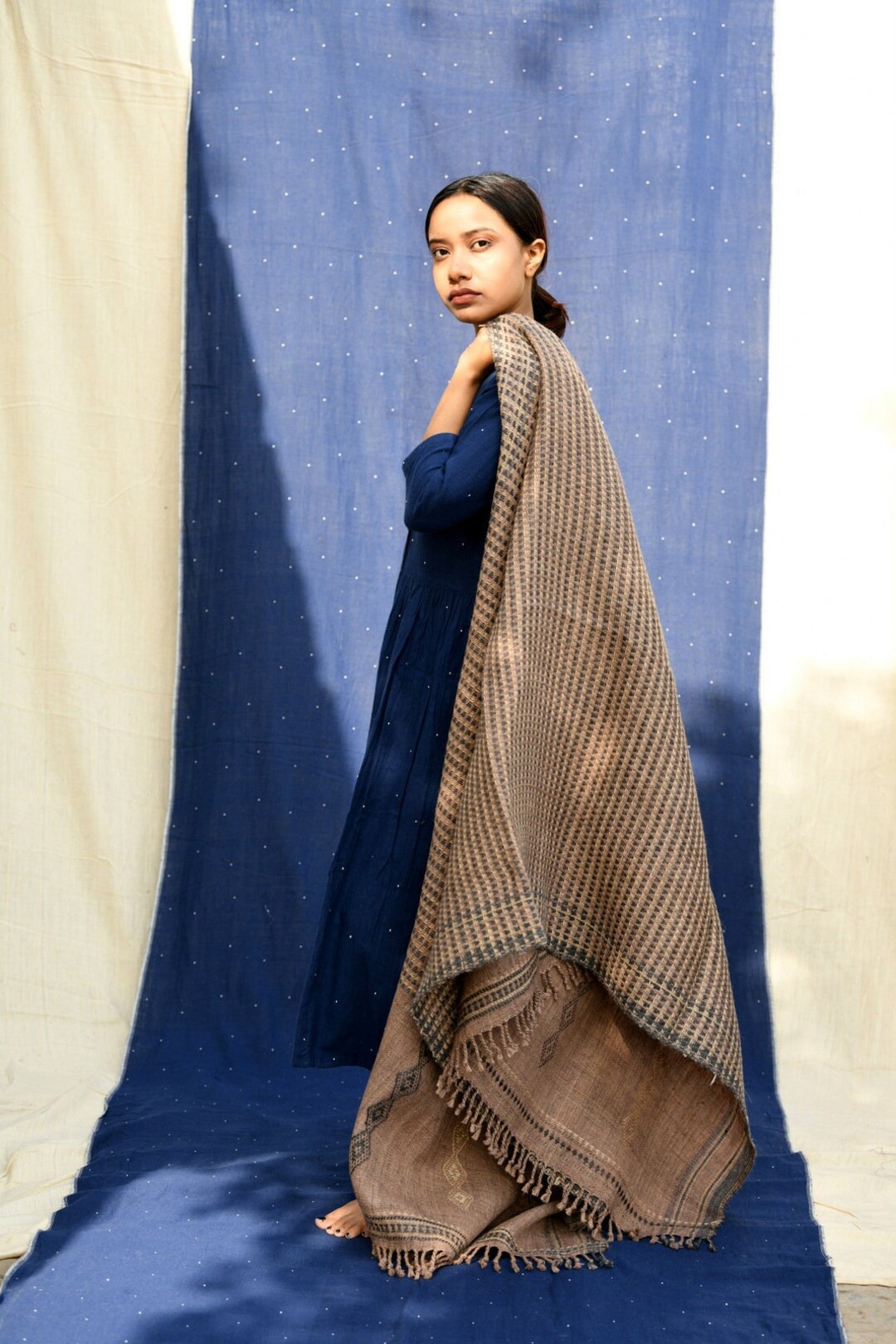 Hand Woven Wool Throw Blanket Etsy