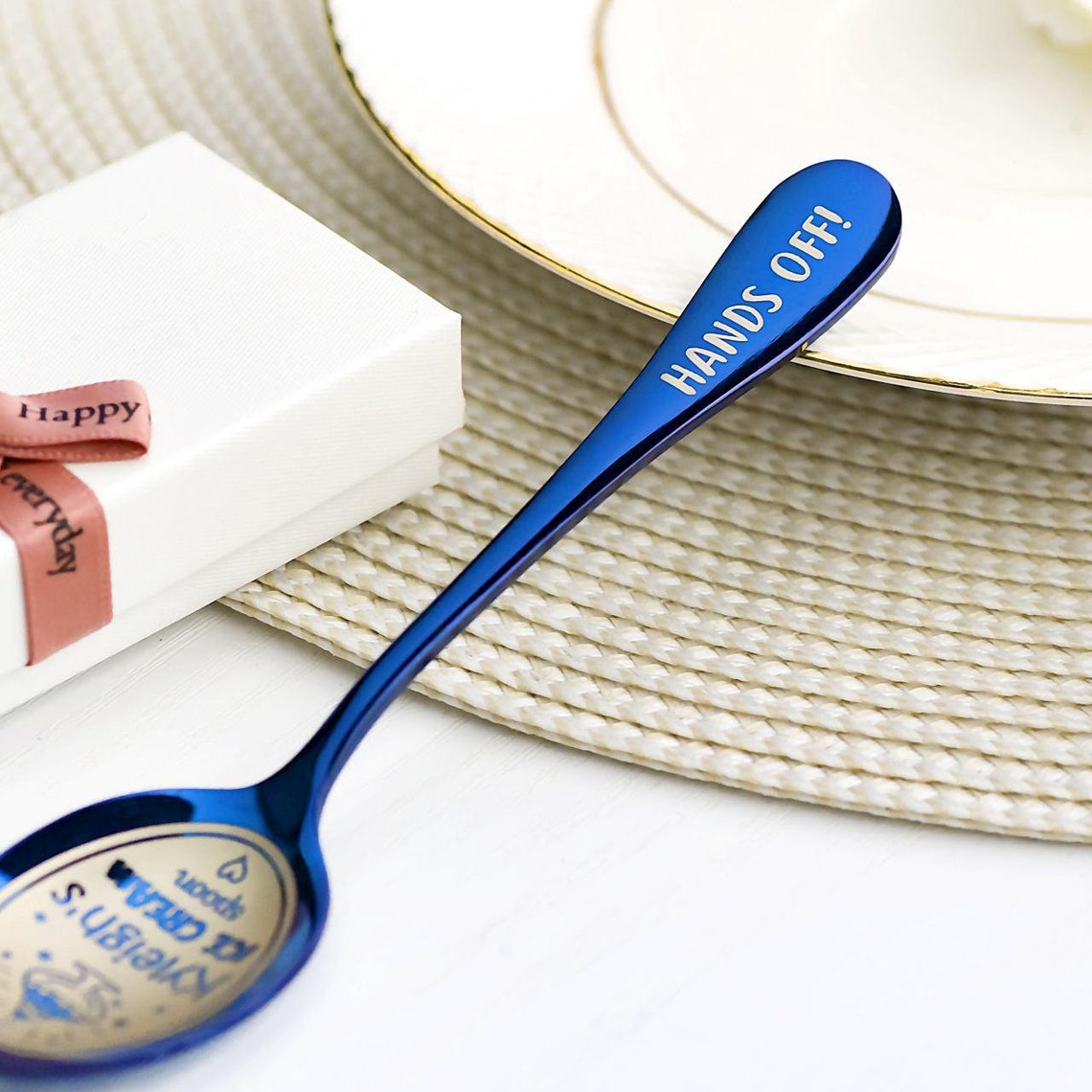 Cereal spoon name Customized spoon Personalized spoon Cereal Etsy