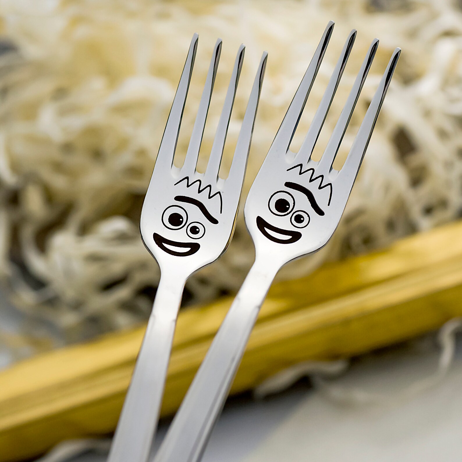 Forky Toy story personalized fork with name engraved on the Etsy