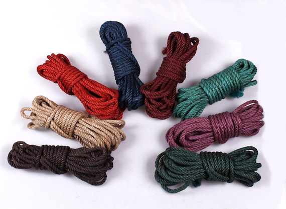 Corde Shibari – Bondage En Jute 6mm/8m – Naturelle