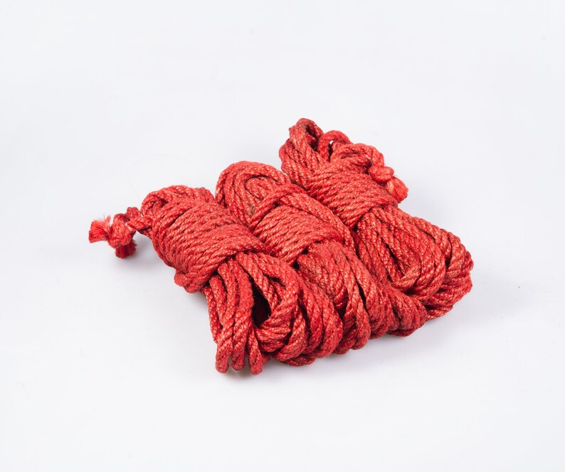 BDSM Shibari Rope Kit 3x26ft 6mm Shibari Jute Rope for Etsy