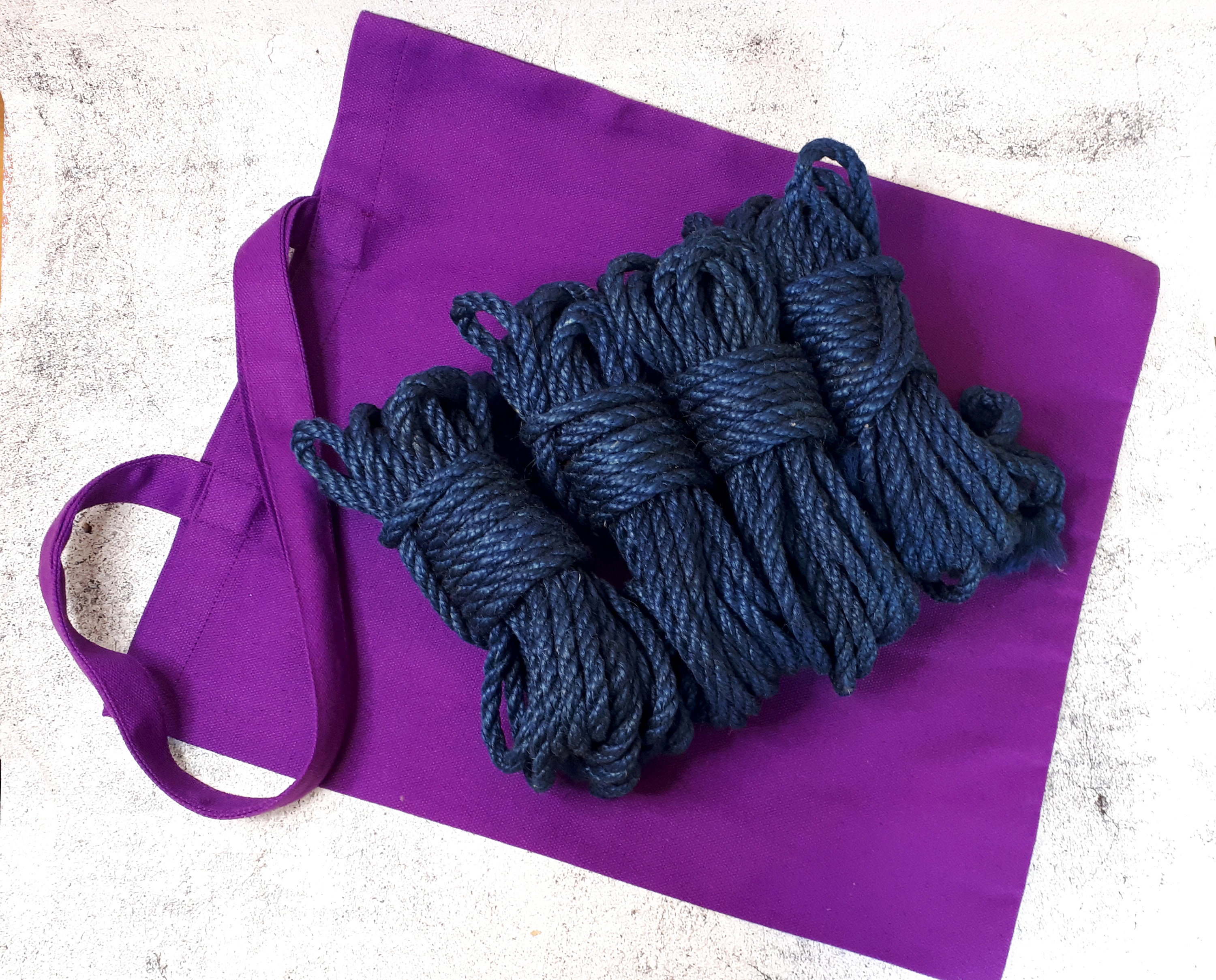 BDSM Shibari Rope Black Kit 4x26ft 6mm Shibari Jute Rope for - Etsy