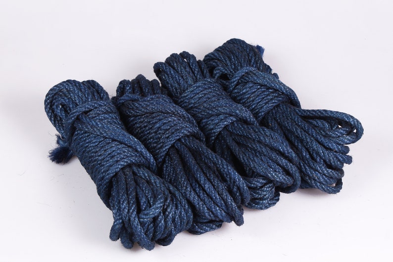 BDSM shibari rope black kit 4x26ft 6mm shibari Jute rope ...