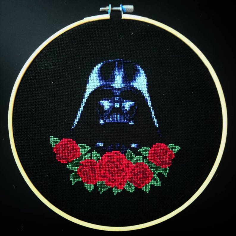 Mr. Darth Vader Cross Stitch Pattern Instant Download | Etsy
