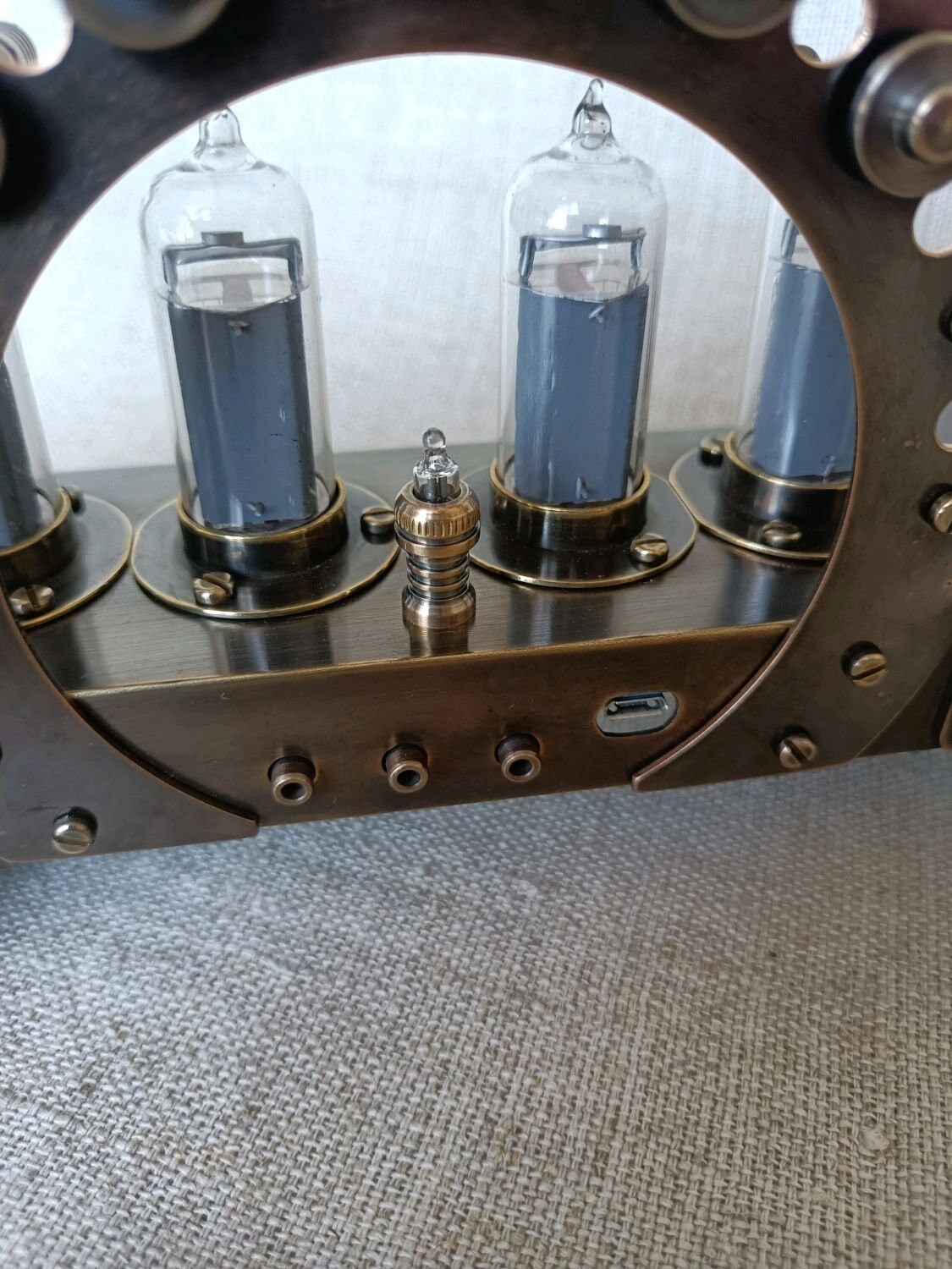 The desk Clock 'time Generator,' Steampunk Etsy