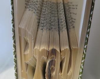 Folded Book Art- Pray