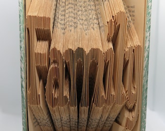 Folded Book Art- Family