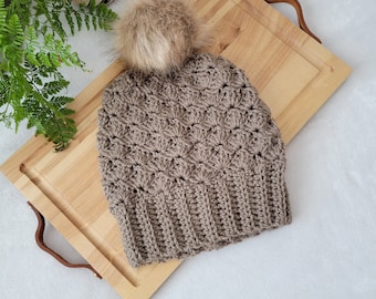Häkelanleitung - The Lilly Beanie pdf Pattern - Kinder und Erwachsenengrößen