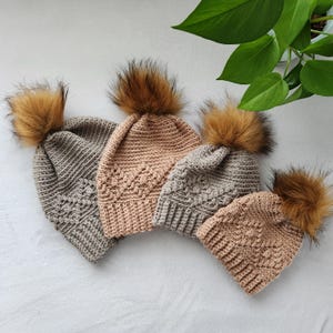 Crochet Beanie Pattern / Diamond Ridge Beanie