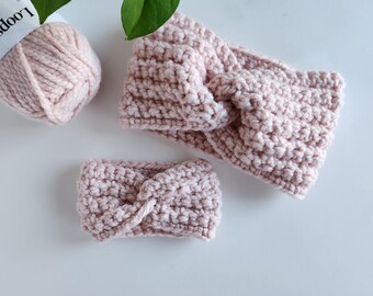 Easy Crochet Headband Pattern - Snowy Ridge Headband