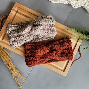Easy Crochet Chunky Twisted Headband Pattern