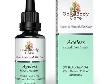 Organic Bakuchiol Face Serum: Anti-Aging Retinol Alternative