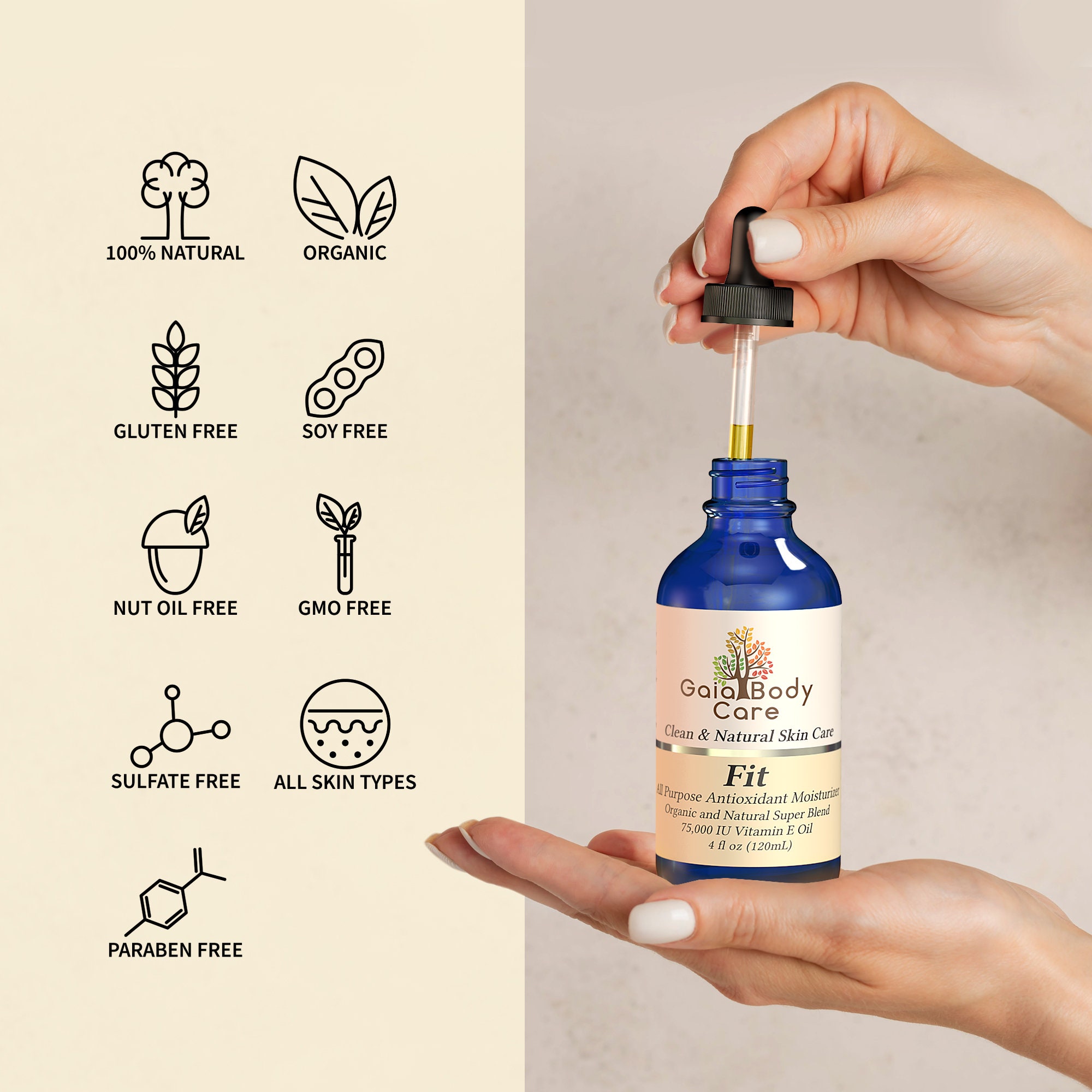 Best Vitamin E Oil Natural Super Blend of Premium Organic Oils for Anti