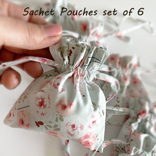Sachet Pouches Set of 6 Etsy