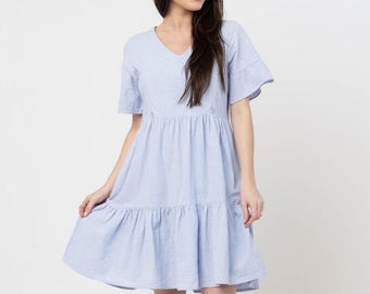 long denim dress womens Maxi for Tall Women in New Colorado Blue L / Extra Tall / New Colorado Blue Size:L (56) launch_date:5/19/2022 looking for a similar Please refer to our