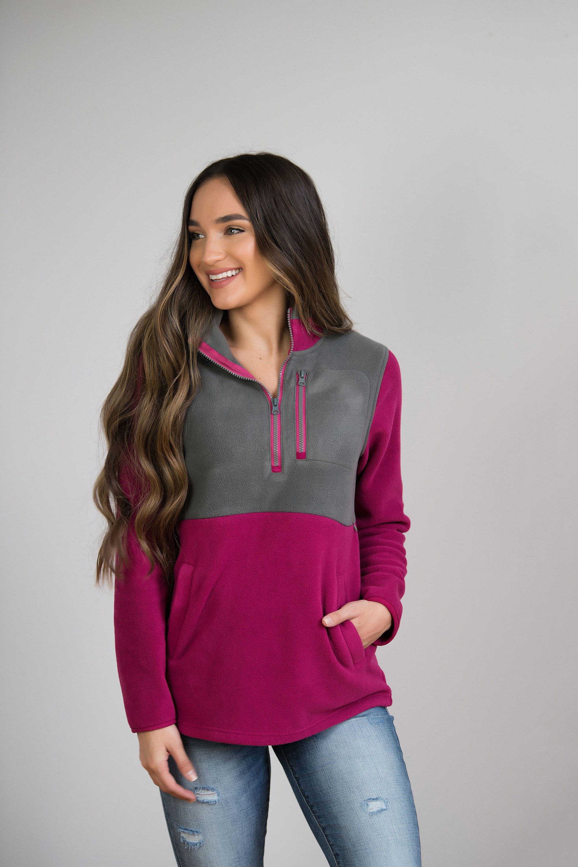 Nursing Fleece Jacket Nursing Top for Breastfeeding Nursing Etsy