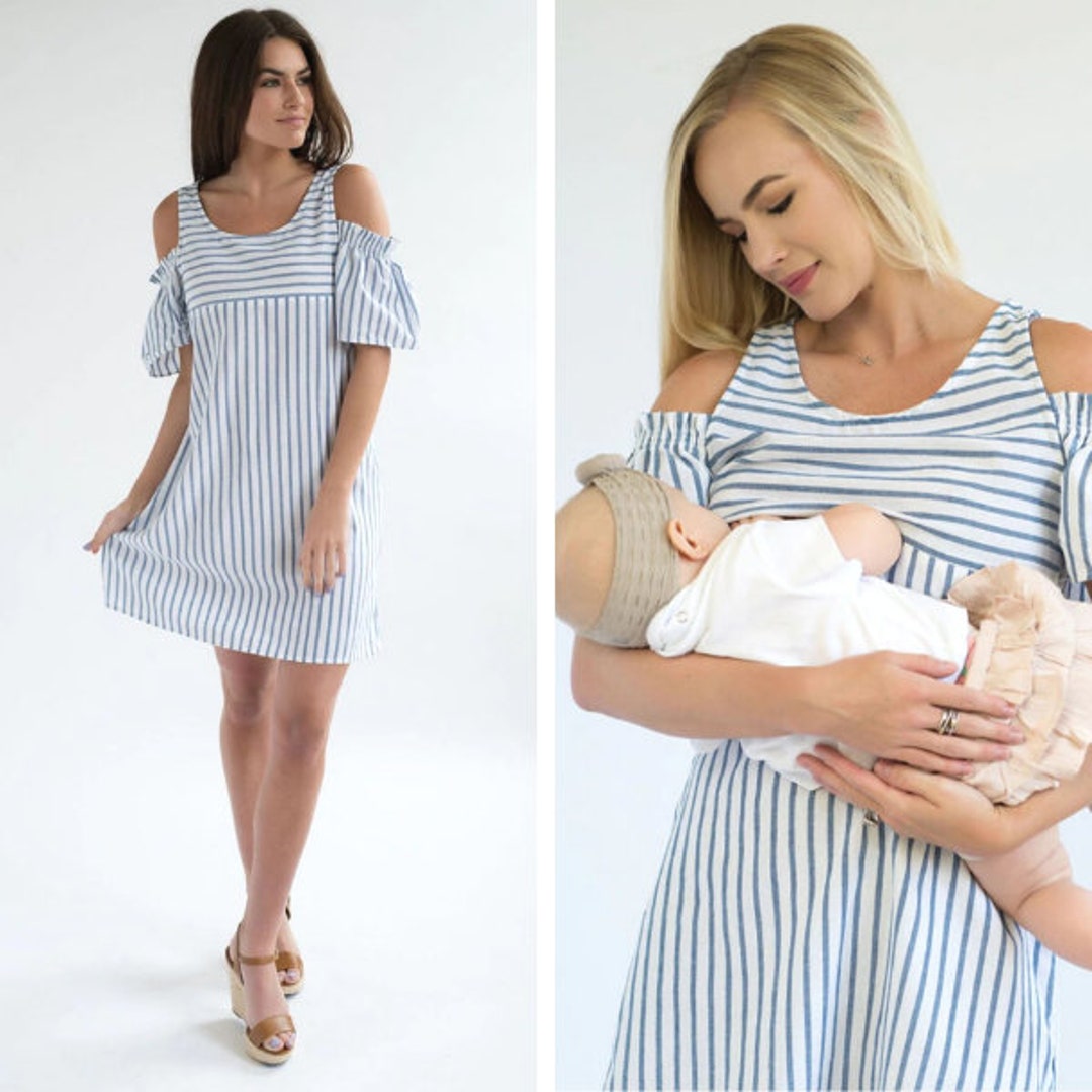 Flowy Nursing Dress for Breastfeeding Nursing Dresses - Etsy