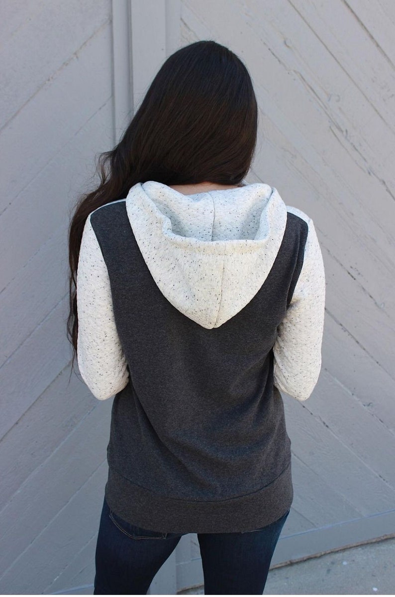 Nursing Hoodie Nursing Tops for Breastfeeding Quarter Zip Etsy