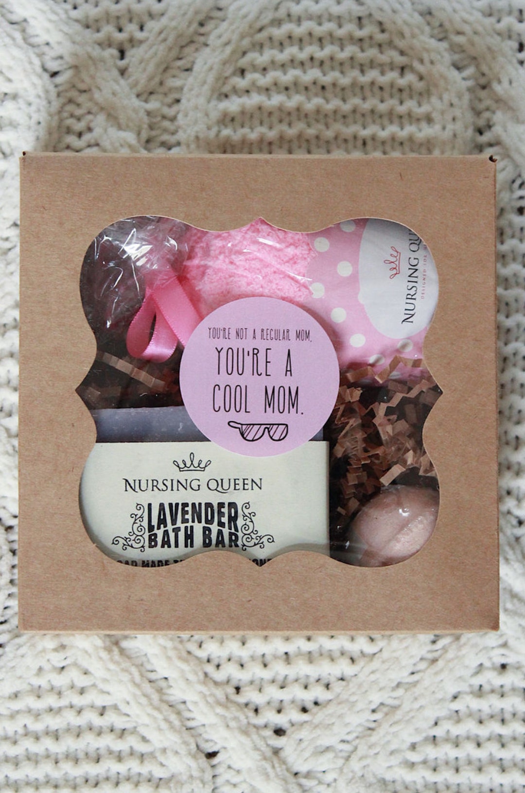 Nursing Mom Gift Set Breastfeeding Gift Fuzzy Socks Etsy
