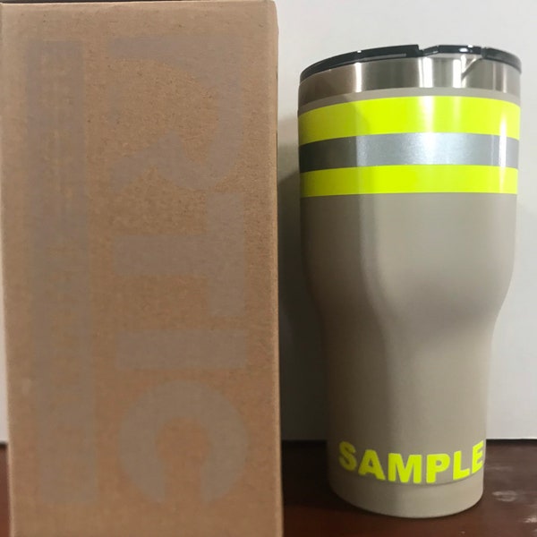 30oz RTIC Bunker Gear Tan Tumbler