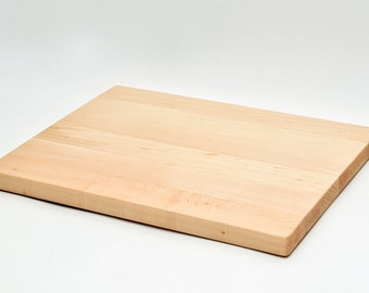 1 1/2 in. thick hard maple butcher block cutting board