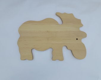 Moose Cutting Board