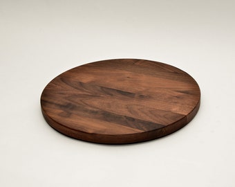 Walnut Platter, 12 in round