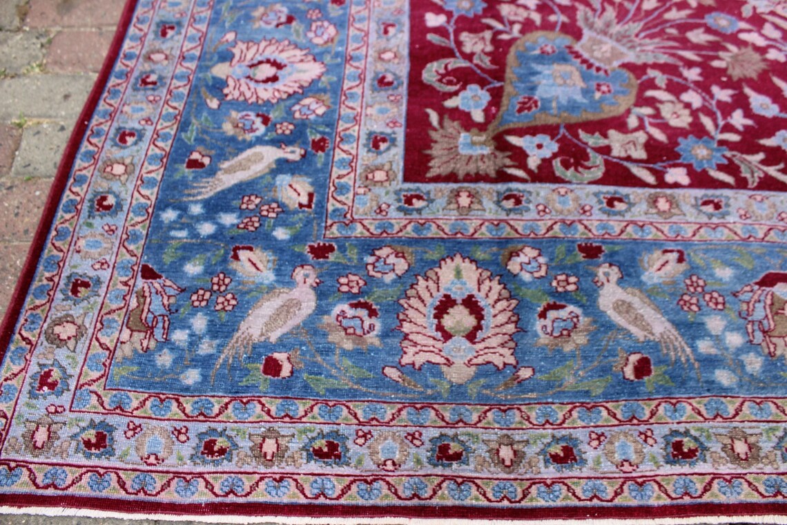 Handmadevintagesİvas Rug Made in Turkey From 1930s. Free Etsy