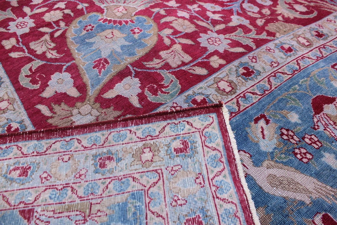 Handmadevintagesİvas Rug Made in Turkey From 1930s. Free Etsy