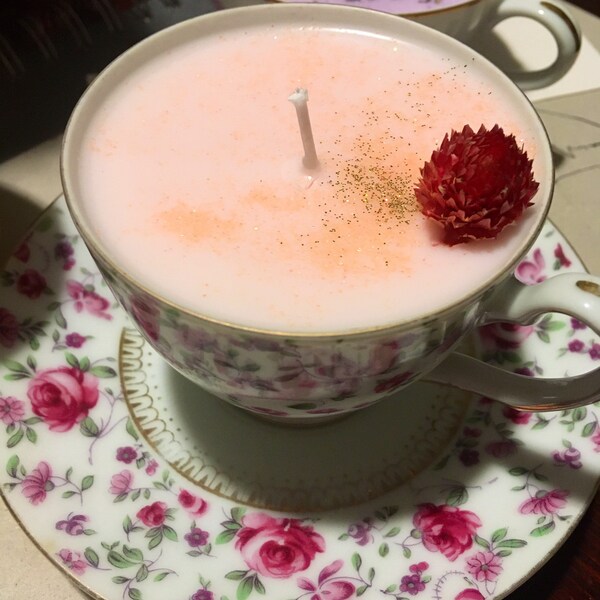 Teacup Candle Etsy