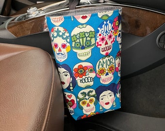 Skull Car Trash Bag/Waterproof Lining/ Gift/Gearshift Car Trash Bag/ Headrest Car Trash Bag/ Wipeable Trash Bag/Car