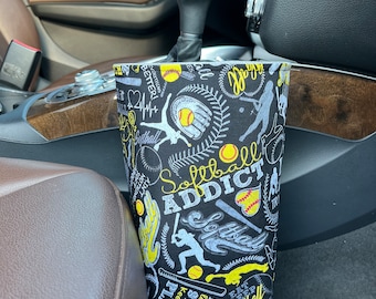 Softball Car Trash Bag/Waterproof Lining/With Liner/Gearshift Car Trash Bag/ Headrest Car Trash Bag/ Wipeable Trash Bag/Car Organizer