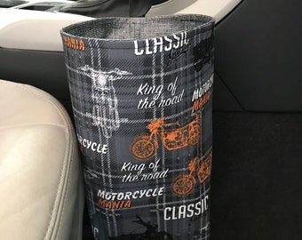 Motorcycle Car Trash Bag/Car Accessories/Gearshift Car Trash Bag/ Headrest Car Trash Bag/ Wipeable Trash Bag/Car Organizer