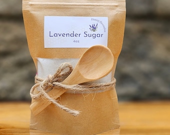 Lavender Infused Fine Granulated Sugar