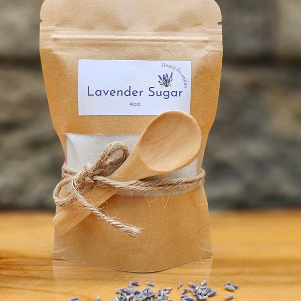 Lavender Infused Fine Granulated Sugar