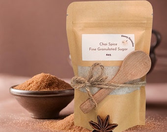 Chai Spice Fine Granulated Sugar