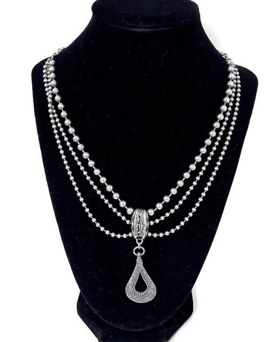 Retired Silpada Sterling Silver 925  Cascading Mu… - image 1