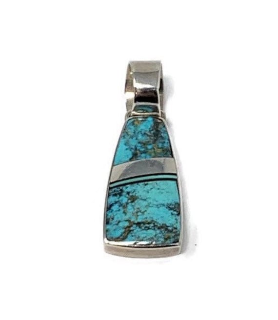 Vintage Signed Marie Tsosie Navajo Native American Turquoise